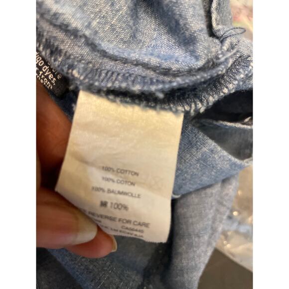 J. Crew Chambray Skirt - Womens Size 2 - Blue - Picture 5 of 6